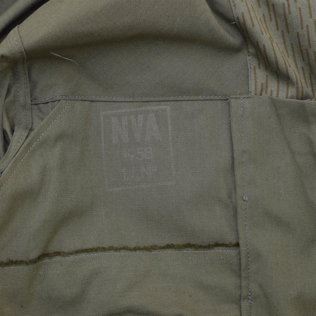 Original deutsche Militär NVA Strichtarn Camo Jacke Vintage Kampf Felduniform