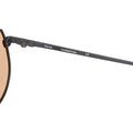 Original deutsche Militär-Piloten-Sonnenbrille im Zeiss-Pilotenstil, nickelfrei, braun