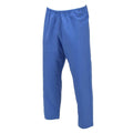 Original deutsche Militär-Pyjamahose, elastische Taille, entspannte Nachtwäsche, blau