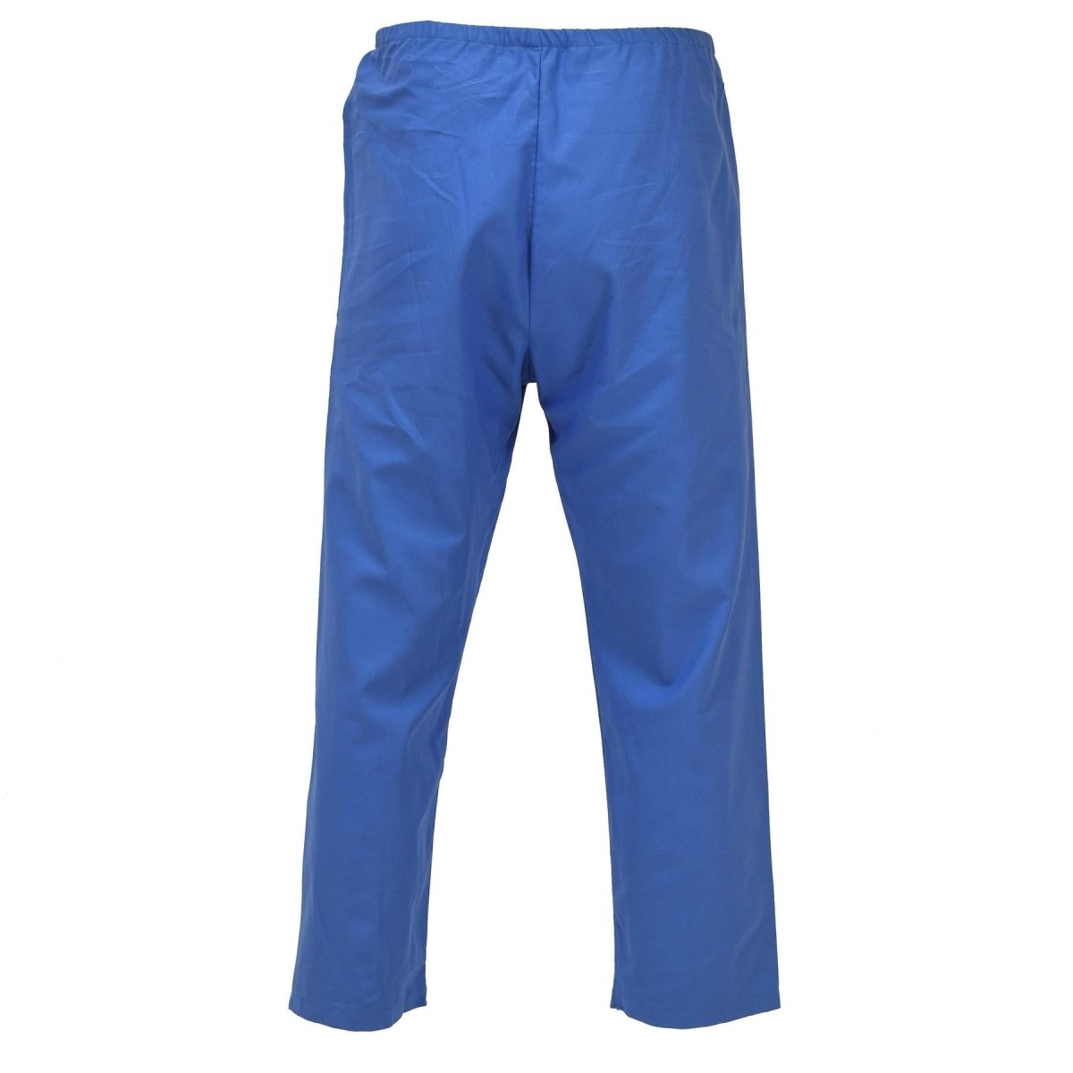 Original deutsche Militär-Pyjamahose, elastische Taille, entspannte Nachtwäsche, blau