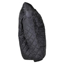 Original German military quilted jacket liner with thermal insulation for cold weather and full-zip closure.