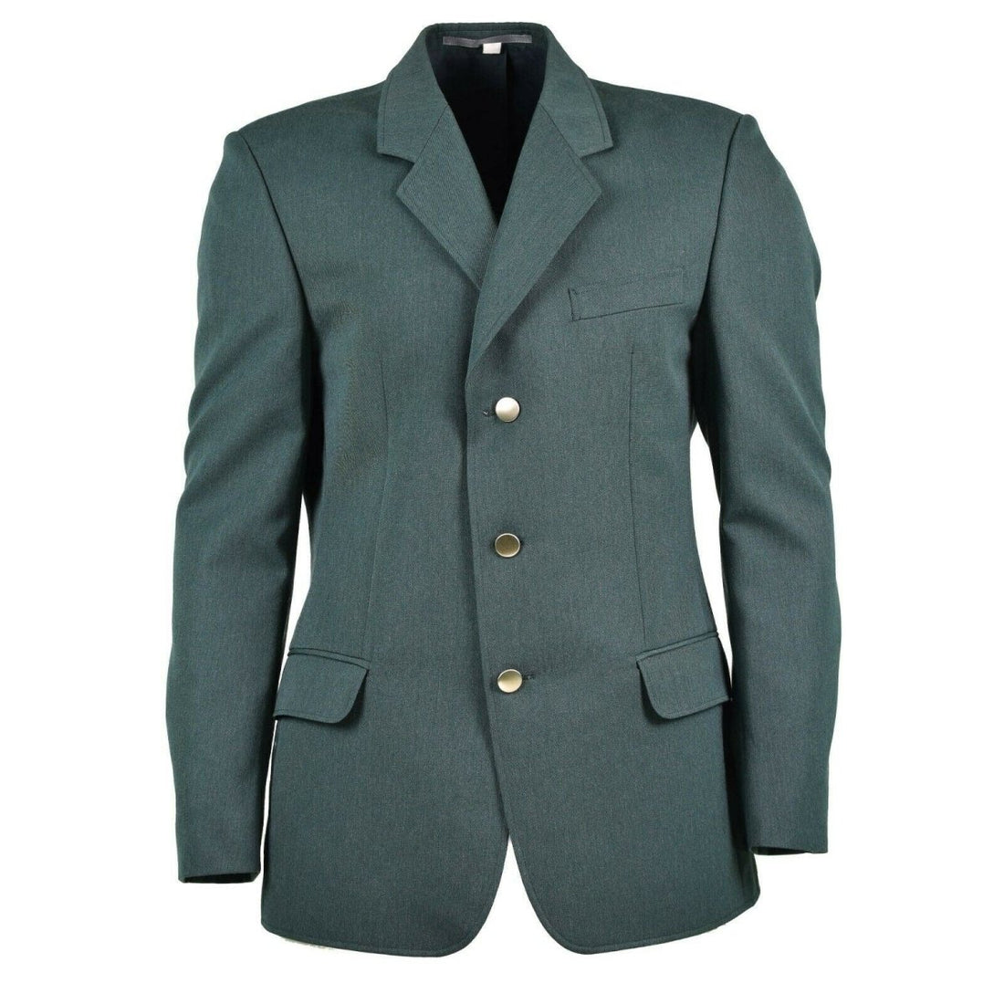 Original Deutsche Polizeijacke Grün Formelle Uniform Militär NEU