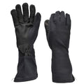 Original Bundeswehr Lange Handschuhe schwarz Aramid hitzebeständig taktischer Überschuss
