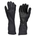 Original Bundeswehr Lange Handschuhe schwarz Aramid hitzebeständig taktischer Überschuss