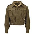 Original griechische Armee Eisenhower Ike Jacke oliv Wolle Vintage Feld Militär