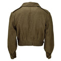 Original griechische Armee Eisenhower Ike Jacke oliv Wolle Vintage Feld Militär