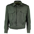 Original griechische Armee Field Ike Jacke Gabardine Wolle Blaze Griechenland Militär NEU