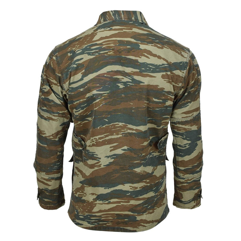 Original griechische Militär Feld BDU Jacke Eidechsentarnung griechische Armee Hemden