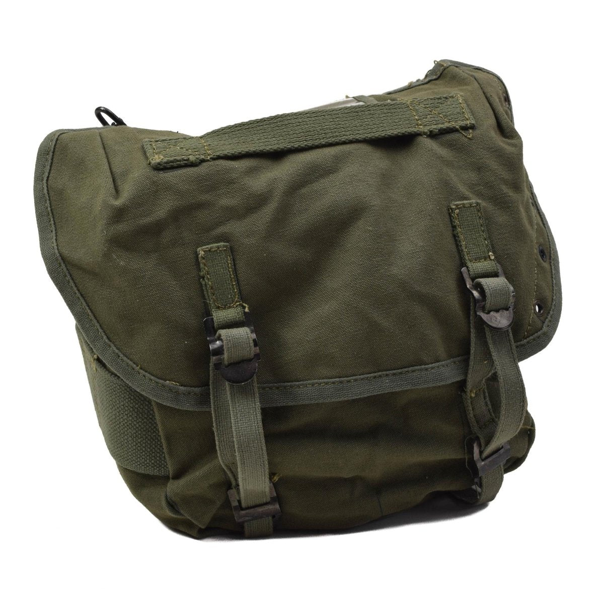 Original griechisches militärisches 7-teiliges tragendes Gurtband-Set im M56-Stil, Olivgrün