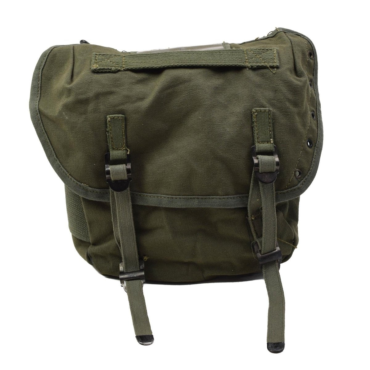Original griechisches militärisches 7-teiliges tragendes Gurtband-Set im M56-Stil, Olivgrün