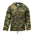 Original griechische Militär M65 Field Parka Liner Hood Army Jacke Lizard Camo