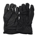 Original Hungarian Army Leather Gloves Lined Military Winter Outdoor Black - GoMilitar
