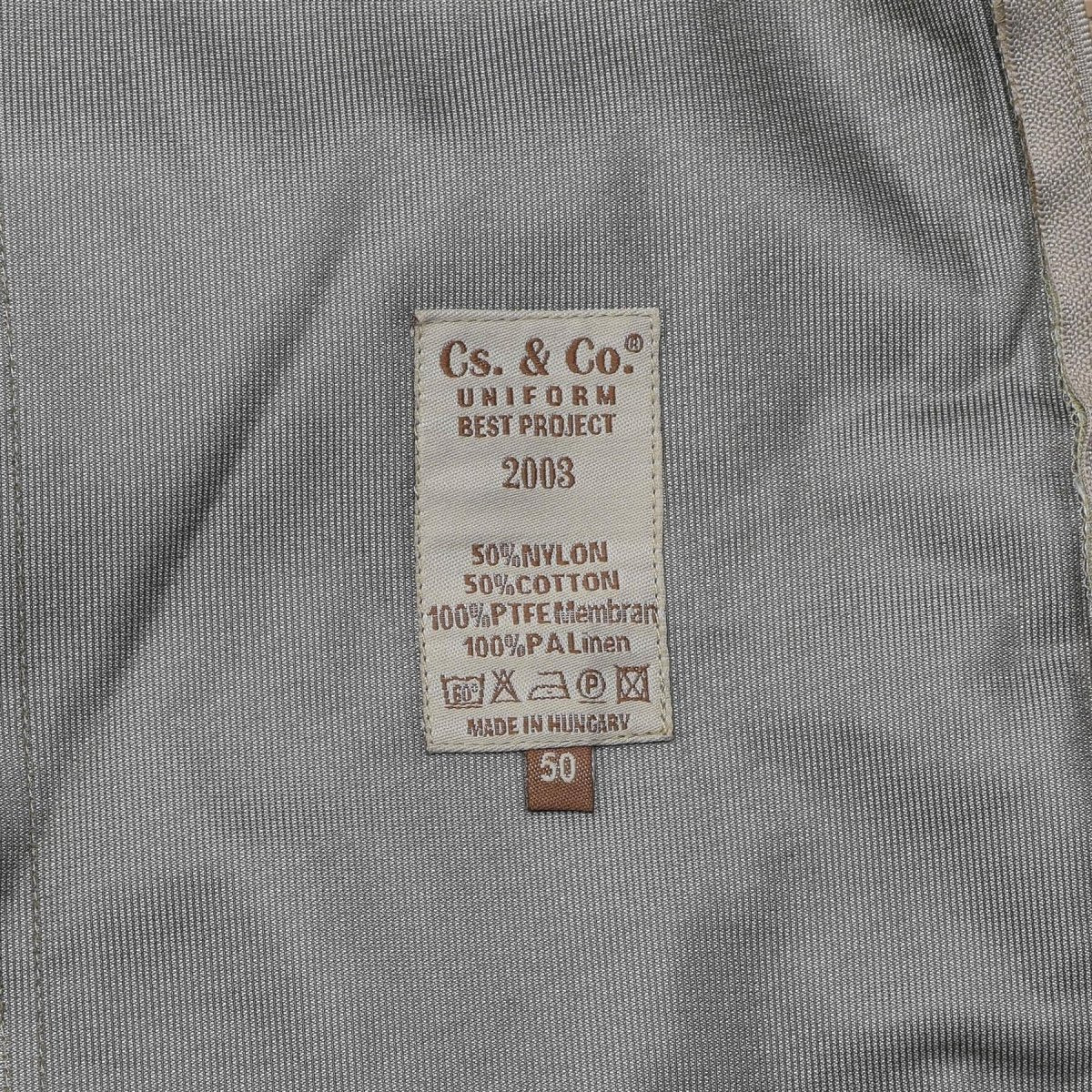 Original Regenjacke der ungarischen Armee, Kampftarnung, Wüsten-Regenjacke, wasserdicht, mit Kapuze