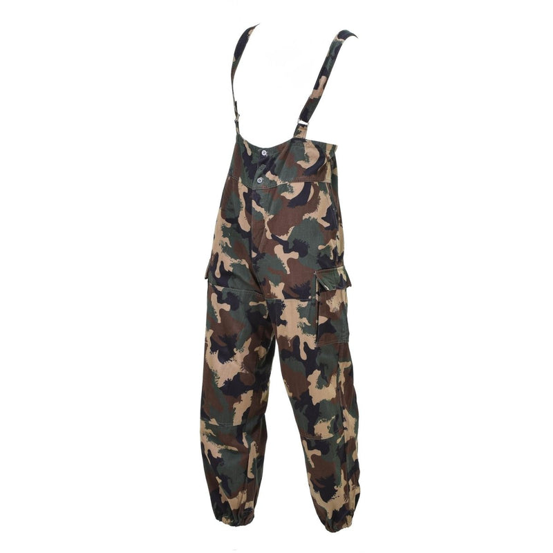 Original Hungarian Military combat trousers M1990 BDU braced heavyweight pants - GoMilitar