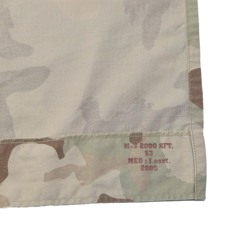 Original Hungarian Military tactical jacket combat desert camo shirt lightweight - GoMilitar