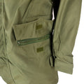 Original italienische Armee olivgrüner Parka Militärjacke BDU Überschussausgabe Mantel