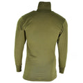 Original italienische Armee Trikot Hemd Reißverschluss Unterhemd F1 Thermo Grün OD NEU