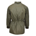 Original italienische Militär-Luftstreitkräfte-Regenjacke mit Kapuze und Futter aus olivgrünem Regenmantel NEU