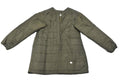 Original italienische Militär-Luftstreitkräfte-Regenjacke mit Kapuze und Futter aus olivgrünem Regenmantel NEU