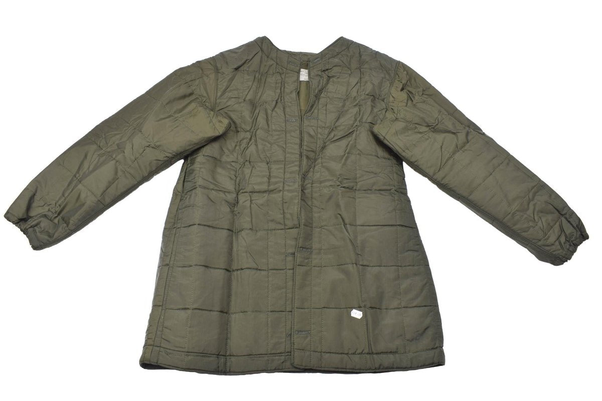 Original italienische Militär-Luftstreitkräfte-Regenjacke mit Kapuze und Futter aus olivgrünem Regenmantel NEU