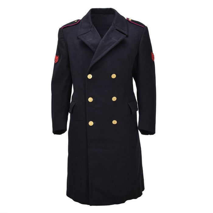 Original italienischer Carabinieri-Frack aus Wolle, zweireihig, Schwarz – GoMilitar