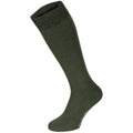 Original italienische Militär-Esercito-Wintersocken, lang, hochwarm, 3er-Pack Oliv