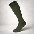 Original italienische Militär-Esercito-Wintersocken, lang, hochwarm, 3er-Pack Oliv