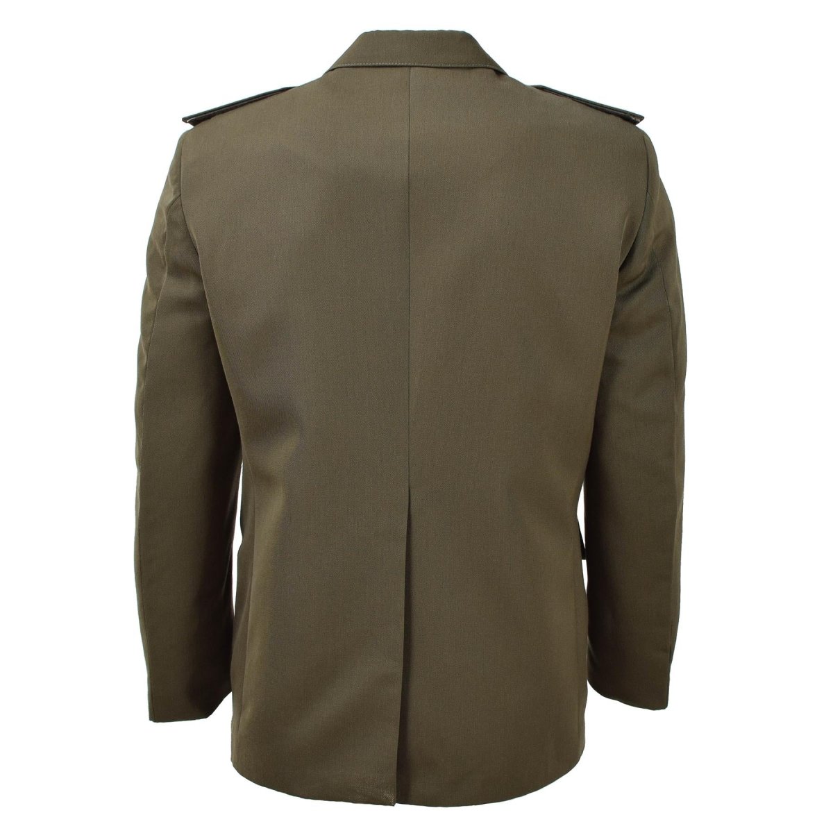 Original italienische Militärjacke VERDE Paradekleid Vintage Braun