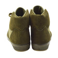 Original italienische Militär-Turnschuhe, hohe Oberseite, robustes Design, Training, Olivgrün