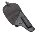 Originales italienisches Militärpistolenholster mit Schnallenverschluss für Rechtshänder, Schwarz