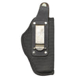 Originales italienisches Militär-Pistolenholster mit Druckknopfverschluss, Nylon, Grau, neu
