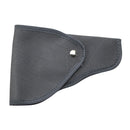 Original Italian Military Pistol Holster Snap Button Closure Polycotton Gray - GoMilitar