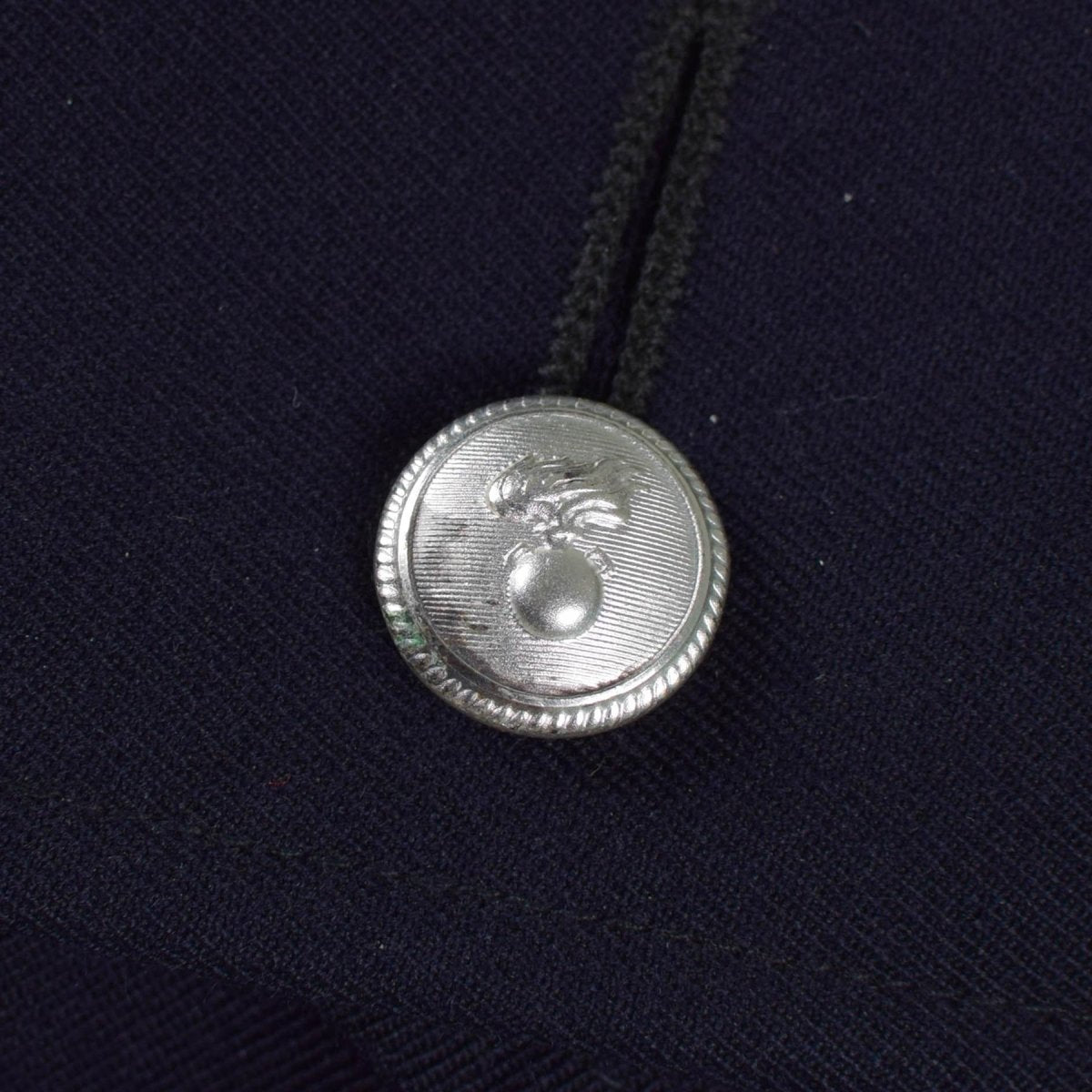 Original italienischer Militärpolizeimantel, langer Carabinieri-Trenchcoat mit Futter