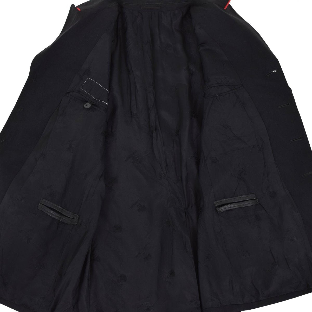 Original italienische Militärpolizeijacke, offizieller Offizier, formelle schwarze Uniform
