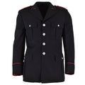 Original italienische Militärpolizeijacke, offizieller Offizier, formelle schwarze Uniform