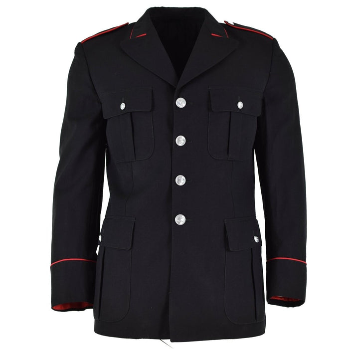 Original italienische Militärpolizeijacke, offizielle Offiziersuniform in Schwarz – GoMilitar