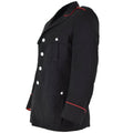 Original italienische Militärpolizeijacke, offizieller Offizier, formelle schwarze Uniform