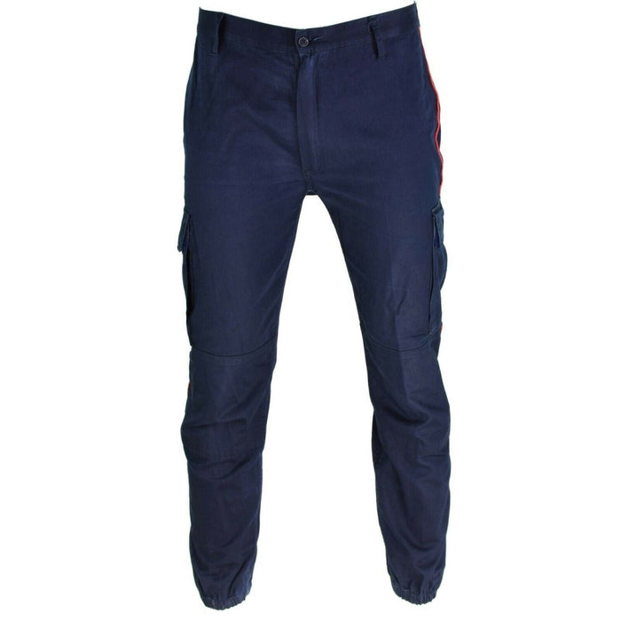 Original italienische Polizei-Carabinieri-Hose, blaue Hose, Beamter-Strafverfolgungsbeamte - GoMilitar