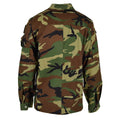 Original italienische Militär-Kampfjacke, leichte Woodland-Camouflage, Armee-Überschuss, NEU
