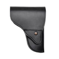 Original italienisches Militär-Pistolenholster aus Leder für Beretta-Gun-Carry, Schwarz
