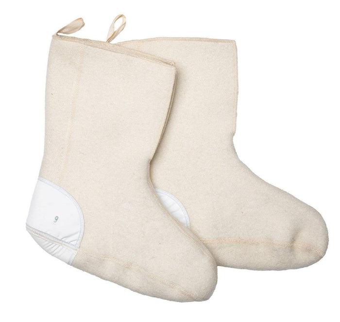 Original Mukluk Innenstiefel aus Wolle für kaltes Wetter, Vintage-Stiefel, warmes Futter, weiß NEU – GoMilitar