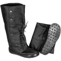 Original Norwegische Armee Alfa Überstiefel isolierende schwarze Lederschuhe guter Grip NEU