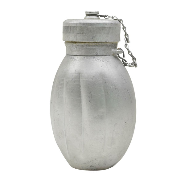 Original polnische Armee Feldflasche Aluminium Vintage Wasserflasche Retro Kalter Krieg Ära NEU