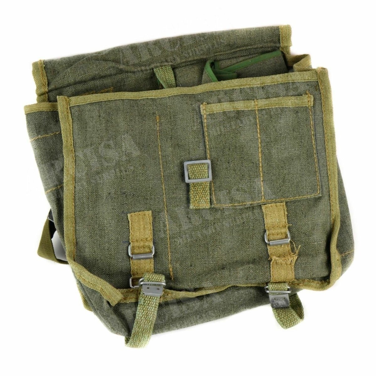 Original polnische Armee Brotbeutel Canvas Umhängetasche Brotbeutel Bushcraft