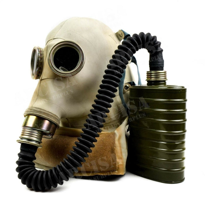 Original polnisches Militär SR 1 Gasmaske Schlauchfilter-Komplettset aus der Sowjetzeit - GoMilitar
