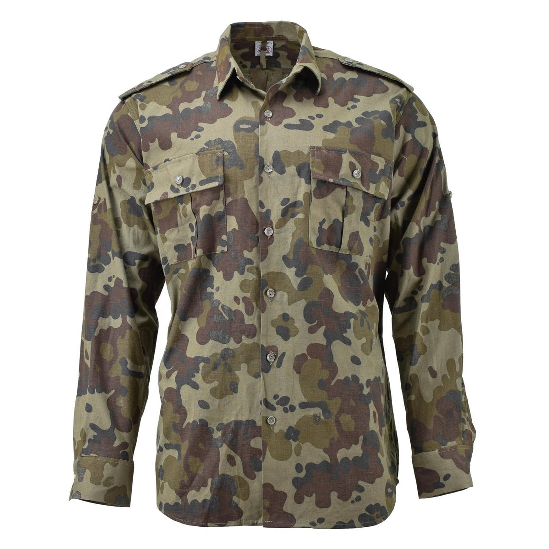 Original rumänische Militärhemden, leichte Felduniform M94, Mosaik-Tarnung