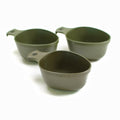 Original schwedische Armee Tasse Kunststoff Becher Trangia Kuksa Schweden Militär Ausgabe LOT