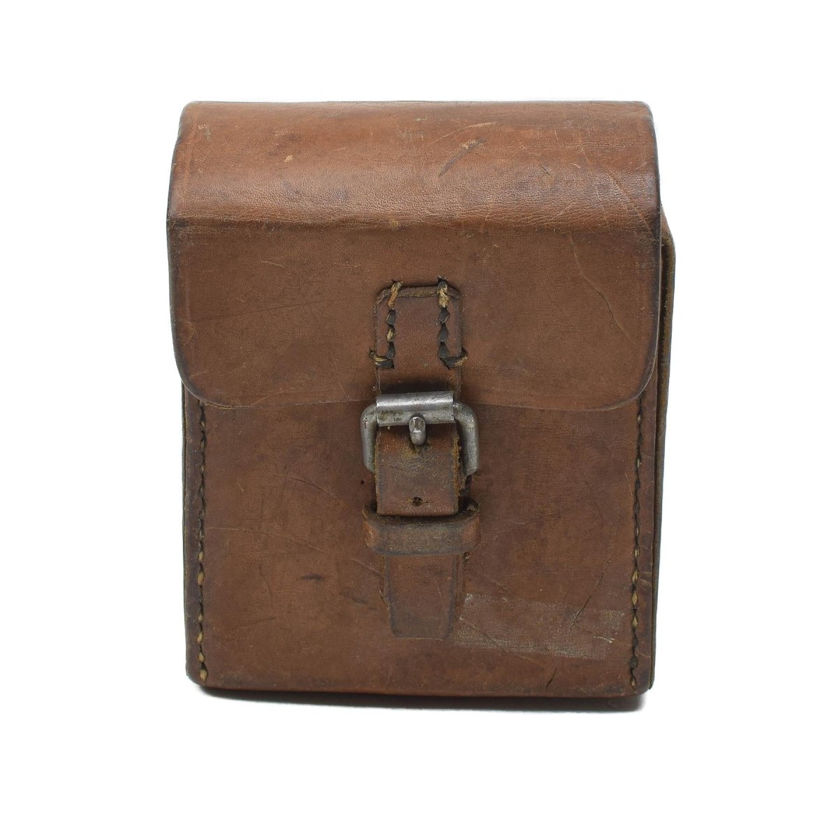 Original schwedische Militär Gürteltasche aus Hartleder Universal Magazintasche Vintage