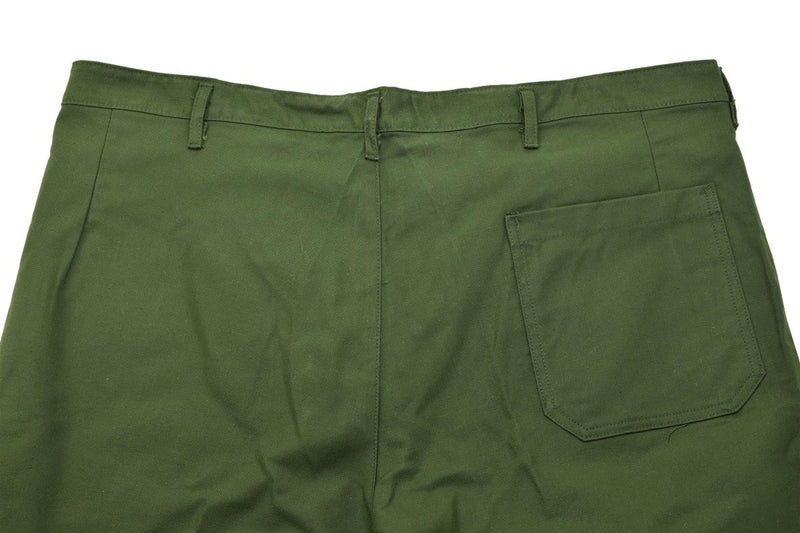 Original Swedish military working pants green vintage workwear trousers NEW - GoMilitar