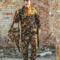 Original Schweizer Armee Jacke M83 Kampffeld Alpenflage Camo Jacke Hemd Reißverschluss